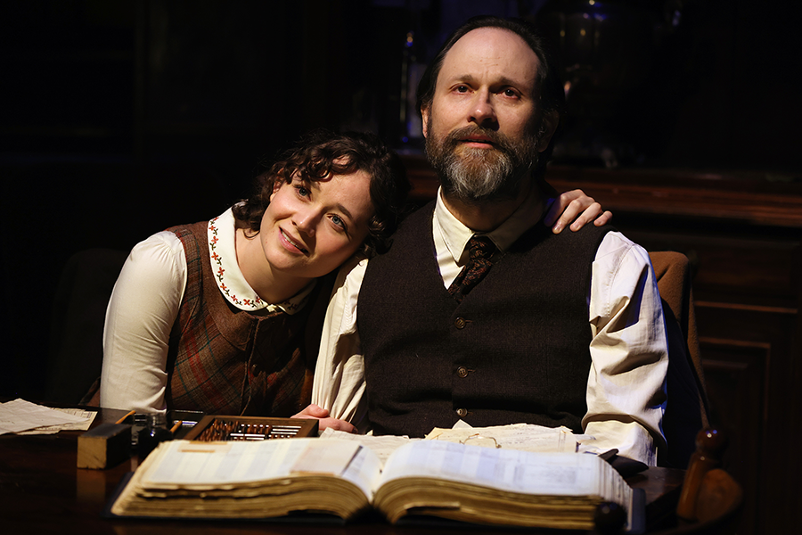 Abbey Morgan as Sonya and Yalin Ozucelik as Vanya (photograph by Prudence Upton)